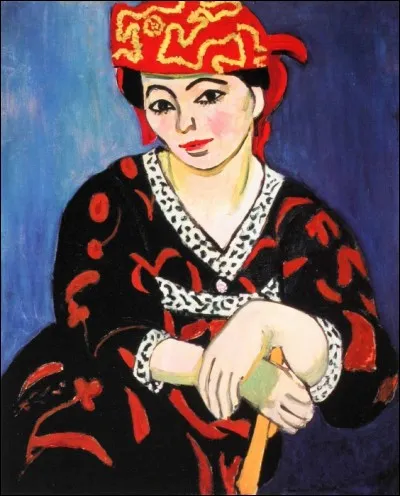 Qui a peint le tableau intitulé "Le Madras rouge" ?