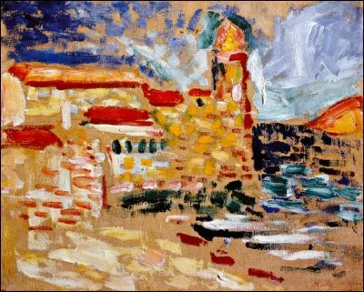 Qui a représenté cette "Vue de Collioure" ?