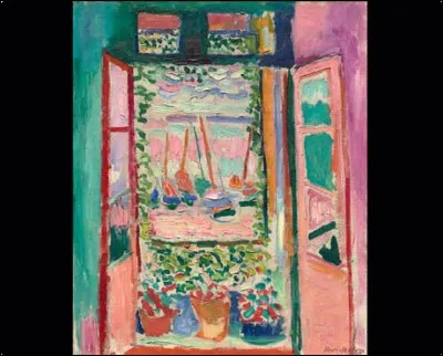 Qui a peint "La Fenêtre ouverte à Collioure" ?