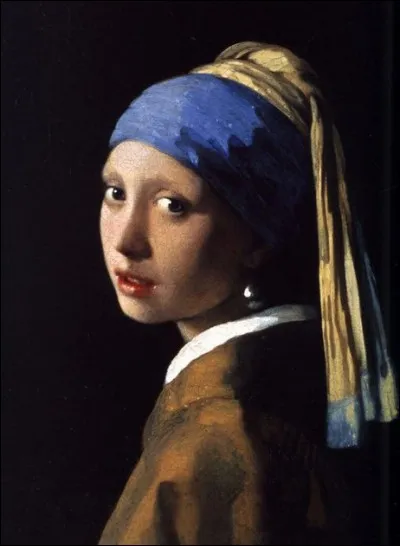 Si on connaît l'auteur - Vermeer de Delft - il ne nous reste, du titre, que le début : « La jeune fille a........ »