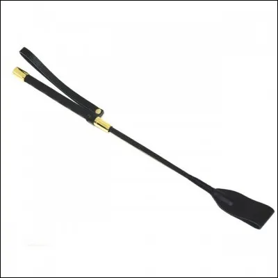 Dans quelle main doit-on tenir notre cravache ?