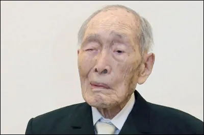 Quel âge a l'homme le plus vieux du monde (toujours en vie, en 2019) ?