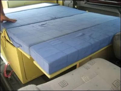La banquette arrière permet d'accueillir trois personnes mais peut aussi se transformer en lit. Comment appelle-t-on généralement ce type de meuble ?