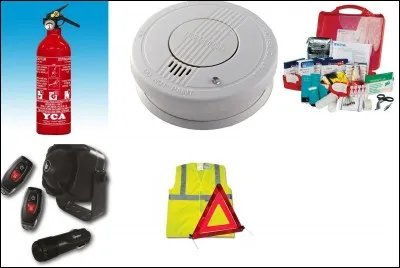 Que contient ce kit de sécurité, disponible à divers endroits à bord du van ?