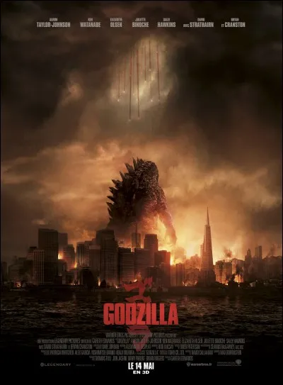 "Godzilla" est un film réalisé par Gareth Edwards.