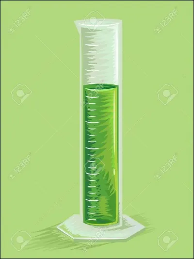 Pour mesurer le volume d'un liquide, on utilise :