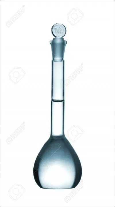 Pour mesurer un volume précis, on utilise cet élément de verrerie. Quel est son nom ?