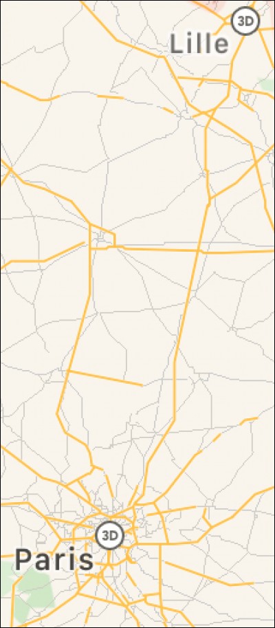 Quelle est l'autoroute qui relie Lille à Paris ?