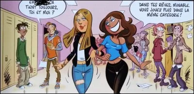 Avec qui traîne celle-ci, qui devient sa nouvelle amie ?