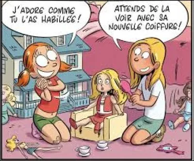 Comment s'appelle la meilleure amie d'enfance de Karine ?