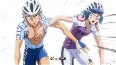 Maintenant, passons au toucher avec Kishigami de 'Yowamushi Pedal", bien que son talent soit aussi efficace avec la vue mais en moins puissant. Que peut-il analyser en touchant les muscles de quelqu'un ?