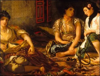 Comment l'Orient est-il souvent représenté dans la peinture ?