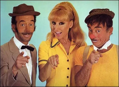 Ce trio drôlissime a enchanté la télévision française durant des années. Quel est ce trio de clowns ?
