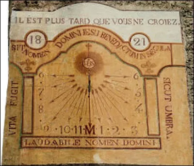 Le d&eacute;partement des Hautes-Alpes s'illustre par la qualit&eacute; et le nombre de peintures murales comprenant notamment des fresques et des cadrans solaires dont certains vieux de nombreux si&egrave;cles. Je voudrais savoir la date &agrave; laquelle le cadran solaire de l'&Eacute;glise Saint-Pierre-Saint-Paul-et-Saint-Antoine a &eacute;t&eacute; cr&eacute;&eacute;.
