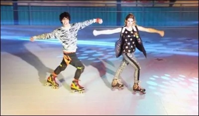 À l'inter-pistes mon partenaire était Ramiro :