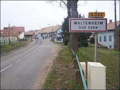 Waltenheim-sur-Zorn est un village Bas-Rhinois situ&eacute; en r&eacute;gion ...