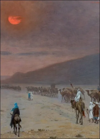 &Agrave; qui appartient ce tableau intitul&eacute; "La Caravane" ?