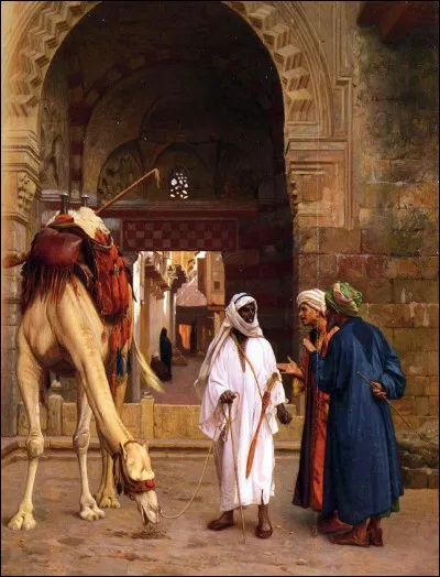 Qui a repr&eacute;sent&eacute; cette "Dispute d'Arabes" ?