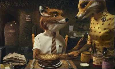 "Fantastic Mr Fox" est un film d'animation réalisé par Wes Anderson...