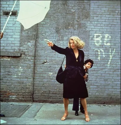 "Gloria" ne s'en laisse pas compter et tente de soustraire un enfant à la vengeance de la mafia. Qui interprète Gloria ?