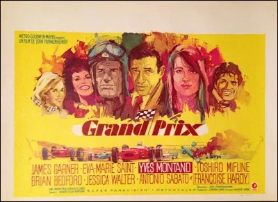 Le film "Grand Prix", avec Yves Montand, James Garner, Toshiro Mifune, Françoise Hardy... a pour contexte la course automobile. Pour quelle écurie court le sportif français, que joue Yves Montand ?
