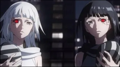 Un moment, on voit deux soeurs Ghoul à l'oeil écarlate. Quel est le prénom de chacune ?