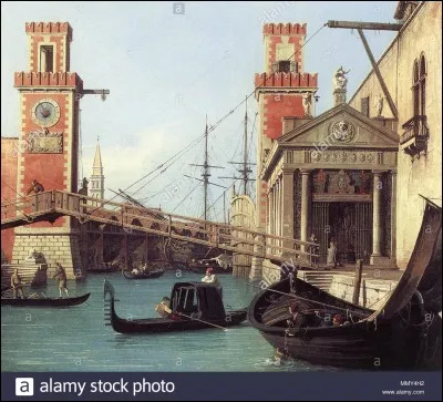 Qui était le maître d'un genre pictural appelé "védutisme" (veduta) ?