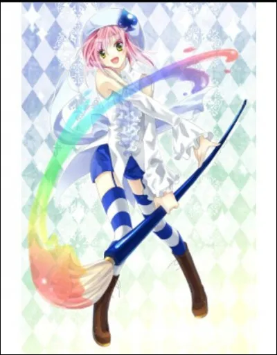 Qu'utilise Amu comme objet pour se battre dans Shugo Chara Doki ?