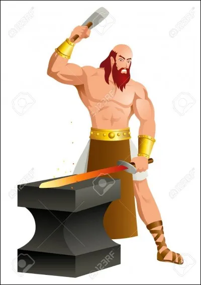 Comment s'appelle le dieu de la forge et de feu ?