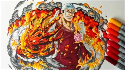 Sakazuki apparaît pour la première fois dans l'arc MarineFord.