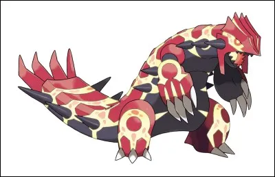 Primo Groudon est le Pokémon le plus lourd.