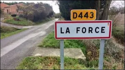 Nous sommes maintenant en Occitanie, à l'entrée de La Force. Commune de l'ancienne région Languedoc-Roussillon, il se situe dans le département ...