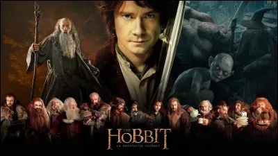 "Le Hobbit" est une série de films tirée d'un roman de J.R.R. Tolkien.