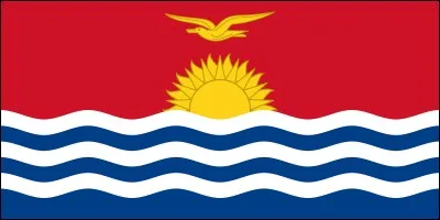 Le drapeau du Kiribati comporte...