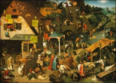 Cette expression indiquait une personne qui n'était pas étrangère, ou ennemi de la corruption. Quelle image la dépeint ?