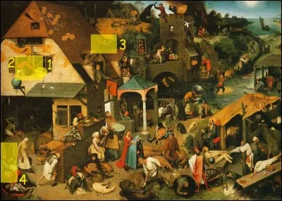 Par cette saynète, le peintre nous montre « un innocent aux mains pleines ». Laquelle ?