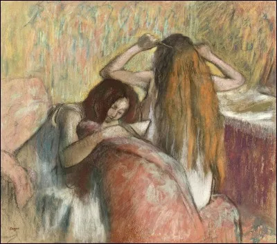 À qui doit-on cette peinture intitulée "La Coiffure" ?