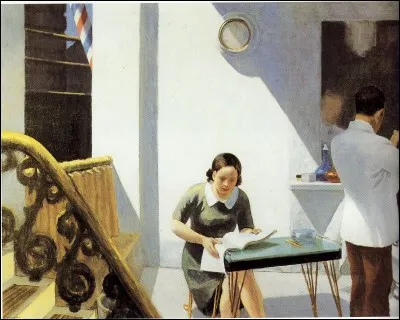 À qui appartient ce tableau appelé "Salon de coiffure" ?