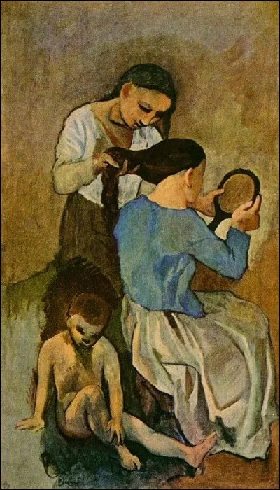 Qui est le peintre de "La Coiffure" ?