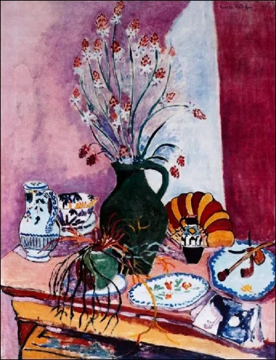 Qui a peint le "Bouquet d'aspholèdes" ?