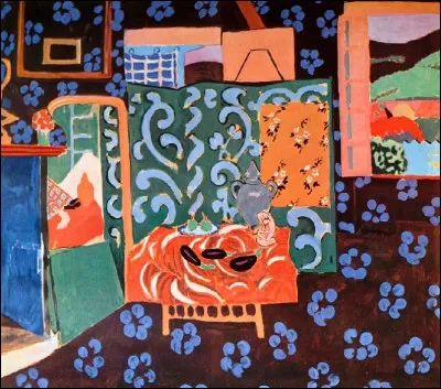 À qui doit-on "Intérieur aux aubergines" ?