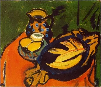 Qui a peint "Le Bol en bois" ?