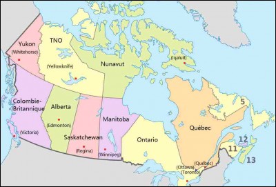 Quelle est la taille du Canada ?