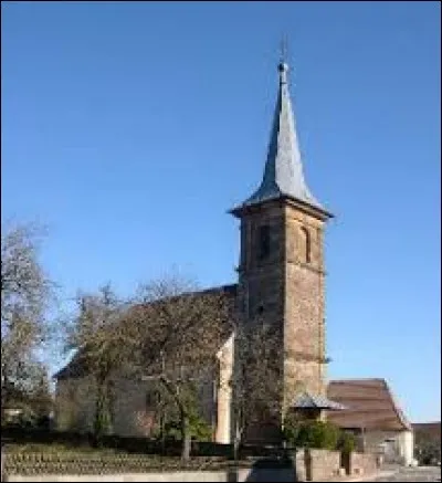 Voici l'église Saint-Antoine de Felon. Village du Territoire de Belfort, il se situe en région ...