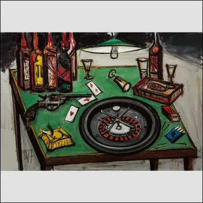 À quel artiste doit-on cette table de jeu ?