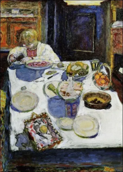 À qui appartient la toile intitulée "La Table" ?