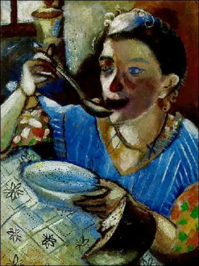 Qui a peint "Mania à table" ?