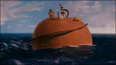 "James et la pêche géante" tiré de l'oeuvre de Roald Dahl, est un film mixant acteurs réels et animation réalisé par Tim Burton...