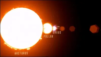 Quelle est la plus géante étoile qu'on connaisse ?