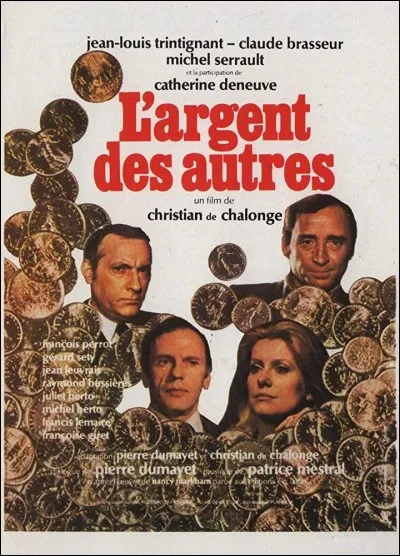 "L'argent des autres" est un film de Christian de Chalonge, qui évoque pressions, manipulations et copinages dans le secteur bancaire...